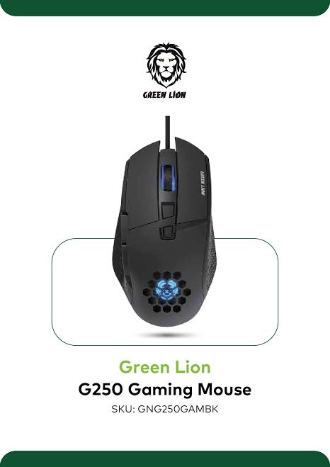 موس (ماوس) گیمینگ باسیم گرین لاین مدل G250