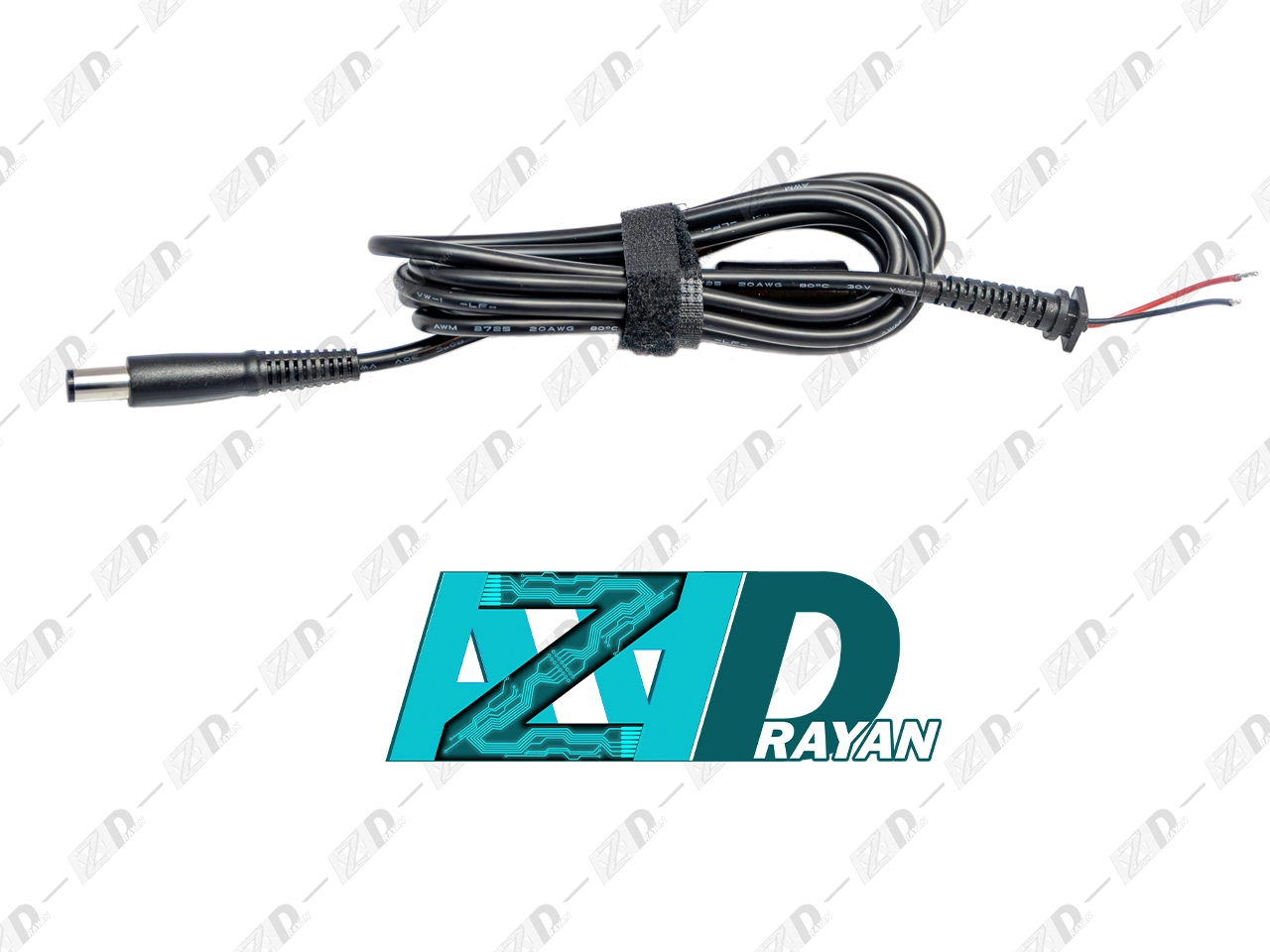 کابل آداپتور دل 90 وات سرصاف دو سیم