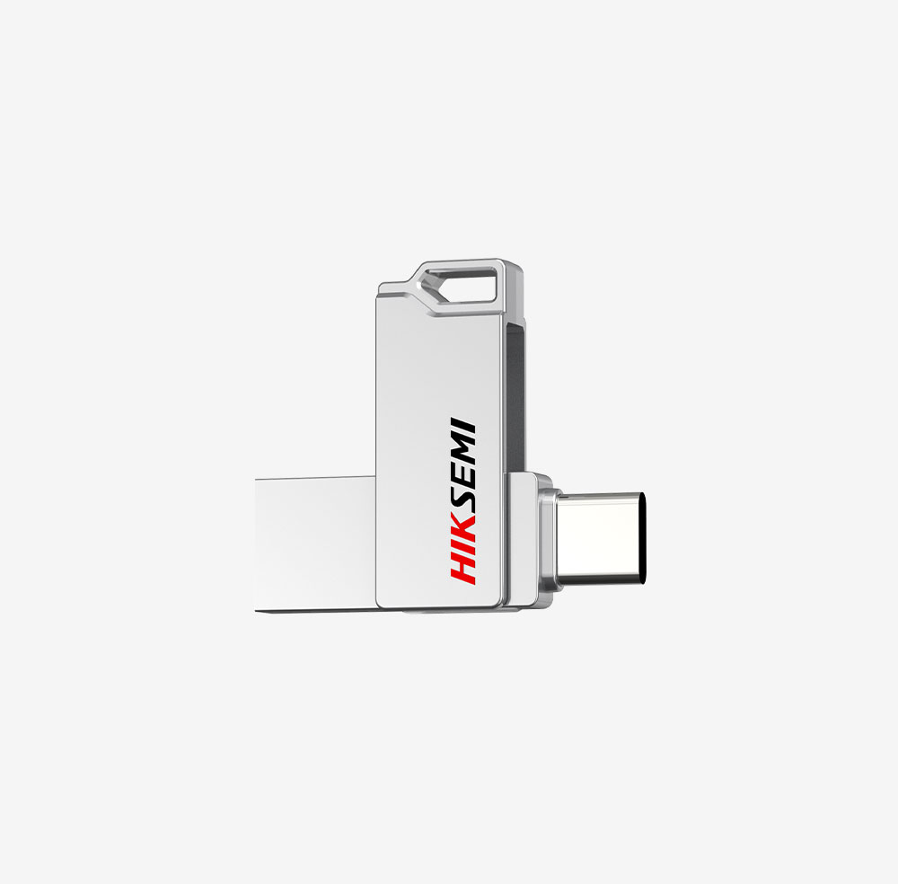 فلش مموری هایک سمی(HIKSEMI) مدل SYNC E327C ظرفیت 32 گیگابایت USB 3.2 دو کانکتوره Type-A و Type-C
