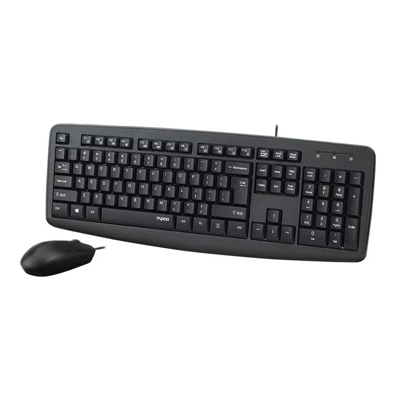 ست کیبورد و موس (ماوس) سیمی رپو مدل NX1600