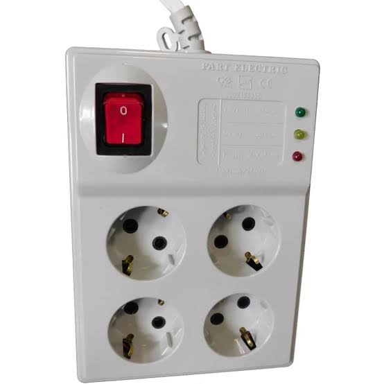 محافظ برق آنالوگ پارت الکتریک (PART ELECTRIC) 4 خروجی - 5 متری