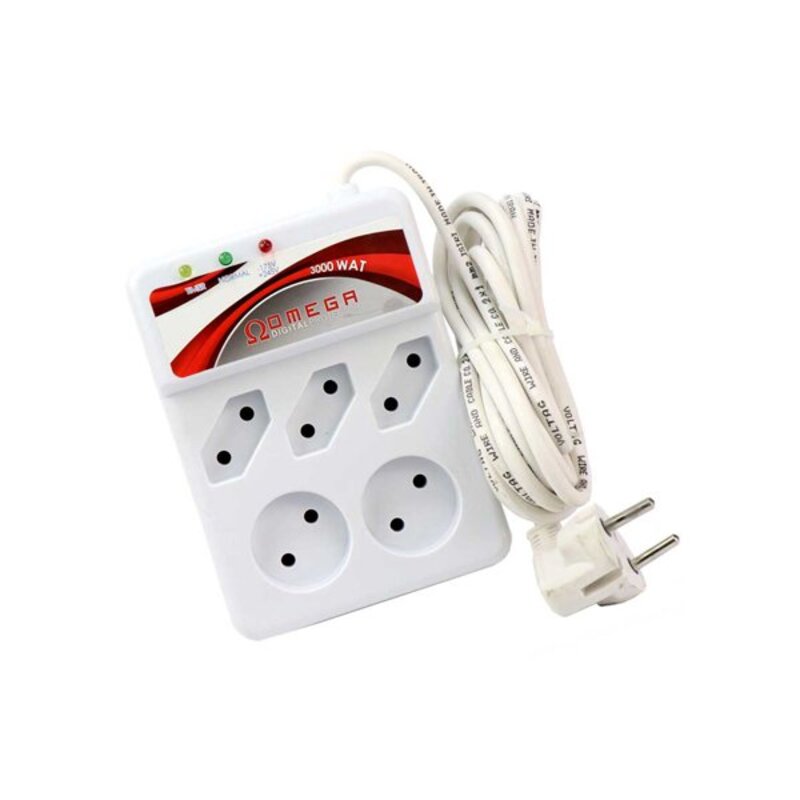محافظ برق 5 خانه آنالوگ امگا (OMEGA)
