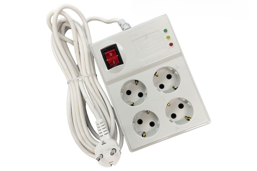 محافظ برق آنالوگ پارت الکتریک (PART ELECTRIC) 4 خروجی - 5 متری